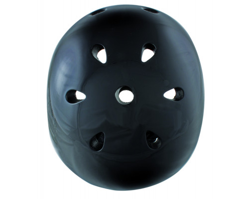 Шлем 5-731182 универс/ВМХ/FREESTYLE 11 отверстий,суперпрочный 54-58см лакир. черный VENTURA