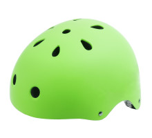 Шлем 5-731475 универс/ВМХ/FREESTYLE 11 отверстий, суперпрочный 54-58см матов. зеленый M-WAVE LAUNCH