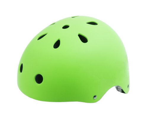 Шлем 5-731475 универс/ВМХ/FREESTYLE 11 отверстий, суперпрочный 54-58см матов. зеленый M-WAVE LAUNCH