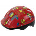 Шлем .детский/подростк. 5-734070 с сеточкой 6 отверстий 48-52см FROGS/красный M-WAVE