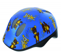Шлем .детский/подростк. 5-734072 с сеточкой 6 отверстий 48-52см TEDDY/голубой M-WAVE