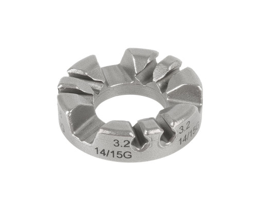 Захват/съемник д/спиц 5-880341 ПРОФИ 3,2/3,4/3,6/3.9мм сталь, высокое качество и точность (инд. упаковка) cnSPOKE