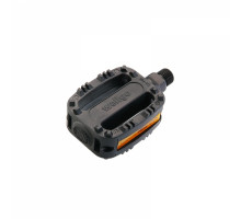 Педали 6-14120 пластик LU-P20 с отражателями, детские резьба 1/2″ черные WELLGO