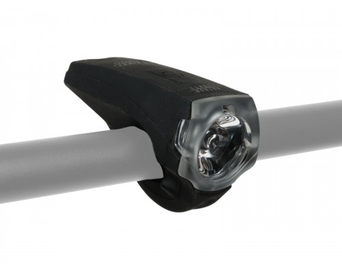 Фара 8-12002256 1диод 1W 200люмен/4функции NERO Collimator-линзы Li-Ion АКБ USB-зарядиод+кабель черная AUTHOR