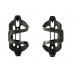 Флягодержатель 8-14000163 ABC-L&R05 Blk нейлоновый универсальный, боковая установка фляги правый+левый вариант д/женских, детских велосипедов, 2-х подвесов, 42г. черный AUTHOR