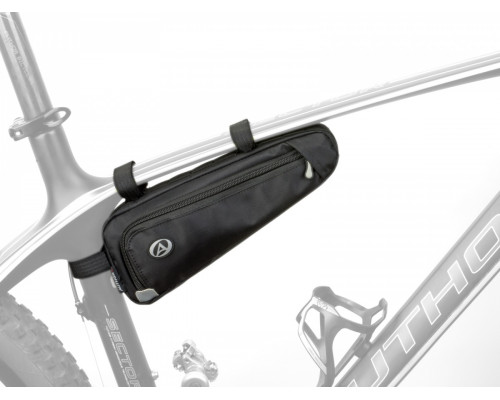 Подсумок 8-15001105 подрамный A-R265 MPP горизонтальный, либо вертикальный, крепление к подседельному штырю 2 отделения V=1,3л 260х110х45мм, 98г черный AUTHOR