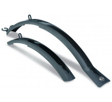 Крылья 8-16061602 пластиковые AXP-02-24/28 24-28″х55мм удлиненные черные AUTHOR