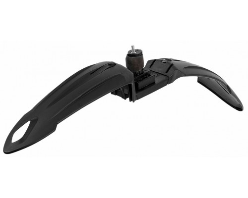 Крыло 8-16150021 пластиковое 26-29″ X-Bow QR переднее б/съемное в трубу вилки черное AUTHOR