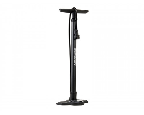 Насос 8-18151036 напольный AAP Air Bar2-BLACK сталь/пластиковом с манометром, 2 головки на шланге 160PSI (1,1MPa) черный AUTHOR