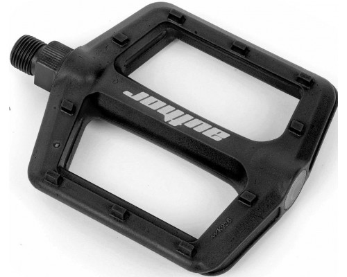 Педали 8-34200030 нейлон BMX APD-F13-Nylon широкие с отражателями ось Cr-Mo 346г черные AUTHOR