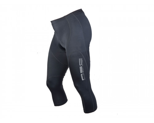 Велошорты/бриджи 8-7098218 Men Sport 3/4l Blk c памперсом черные размер S AUTHOR (Чехия)
