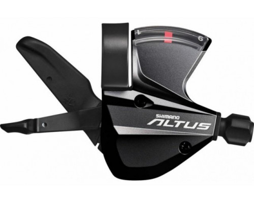 Переключатель ALTUS ESLM370RAL 2-5023 RAPIDFIRE PLUS 9 скоростей правый тросик черный  SHIMANO