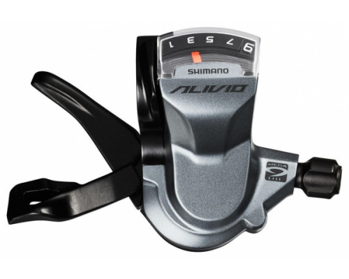 Переключатель ALIVIO ESLM4000RA 2-5027 RAPIDFIRE PLUS 9 скоростей правый+трос черный  SHIMANO