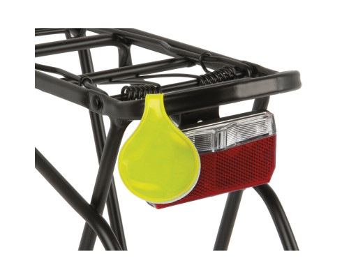 Светоотражающая клипса 5-120994 магнитная на одежду/рюкзак и т.п желтая M-WAVE