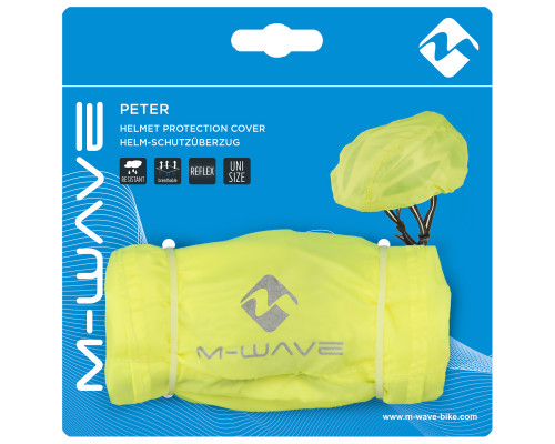 Чехол д/шлема 5-120998 дышащий светоотражающие элементы желтый M-WAVE
