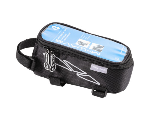 Сумочка/чехол+бокс 5-122375 на раму д/смартфона(до 5″) 175х80х85мм ROTTERDAM TOP размер L влагозащитный черный M-WAVE