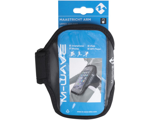 Сумочка/чехол 5-122381 для смартфона 170х120мм КРЕПЛЕНИЕ на руку неопреновая MAASTRICHT ARM M-WAVE