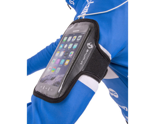 Сумочка/чехол 5-122381 для смартфона 170х120мм КРЕПЛЕНИЕ на руку неопреновая MAASTRICHT ARM M-WAVE