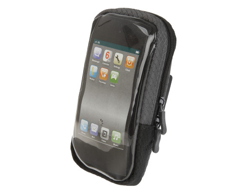 Сумочка/чехол 5-122396 на руль д/смартфона (новый размер) 170х80х30мм б/съемный вращающийся, влагозащитный черный размер XL EINDHOVEN SC1 M-WAVE