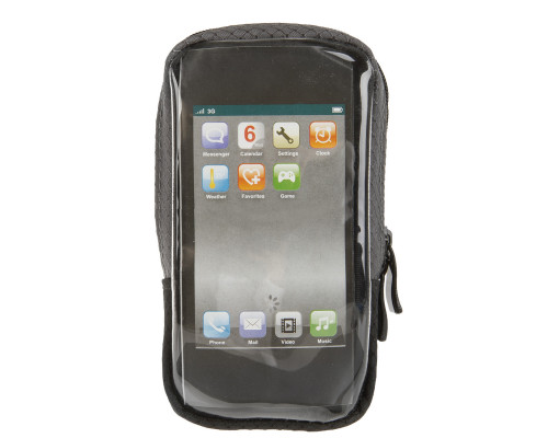 Сумочка/чехол 5-122396 на руль д/смартфона (новый размер) 170х80х30мм б/съемный вращающийся, влагозащитный черный размер XL EINDHOVEN SC1 M-WAVE