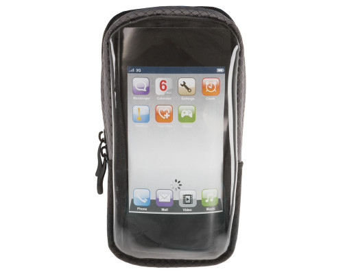 Сумочка/чехол 5-122396 на руль д/смартфона (новый размер) 170х80х30мм б/съемный вращающийся, влагозащитный черный размер XL EINDHOVEN SC1 M-WAVE