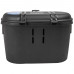 Сумка/бокс 5-122479 на передний V=17л пластик пыле/влагозащитный 23*26*33см, с замком/2 ключа, черная AMSTERDAM BOX FRONT M-WAVE
