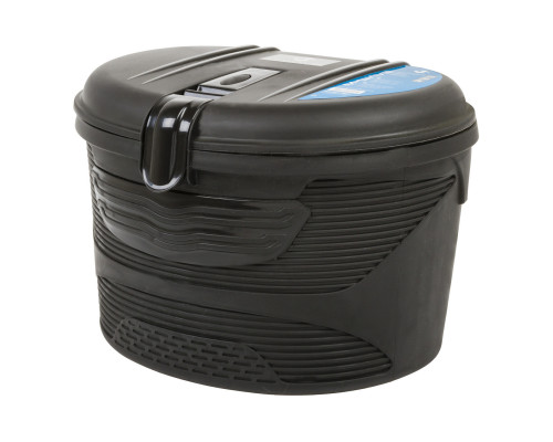 Сумка/бокс 5-122479 на передний V=17л пластик пыле/влагозащитный 23*26*33см, с замком/2 ключа, черная AMSTERDAM BOX FRONT M-WAVE