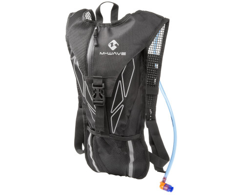 Рюкзак 5-122500 с новым гидропаком SOURCE 2л черно-серый M-WAVE