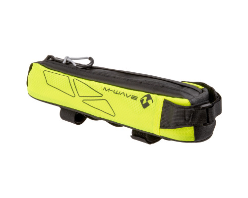 Сумочка/чехол 5-122640 ПОХОДНАЯ на раму 7х8,5х29см влагозащитная с амортизирующей подкладкой неоново-желтая M-WAVE