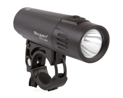 Фара 5-220201 NINE80 1диод повышенной яркости 80люмен(15LUX)/2функции с батарейками влагозащитная черная SMART