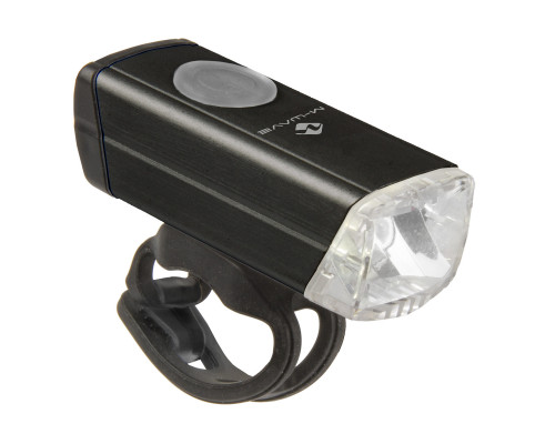 Фара 5-220421 1диод повышенной яркости 1W 20LUX/95люмин/3функции Li-Ion АКБ USB-зарядка быстросъемная черная APOLLON 20 USB M-WAVE