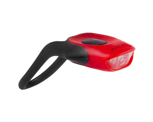 Фонарь 5-220583 ″брелок″ задний COBRA 1диод/2функции красный 18г с батарейками цвета в ассортитенте M-WAVE