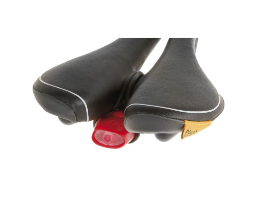 Фонарь 5-220583 ″брелок″ задний COBRA 1диод/2функции красный 18г с батарейками цвета в ассортитенте M-WAVE