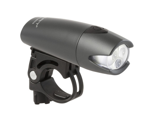 Фара+фонарь 5-220922 3диода NICHIA./2функции с линзами+3диода повышенной яркости/3функции красный до 600м с батарейками черный SMART