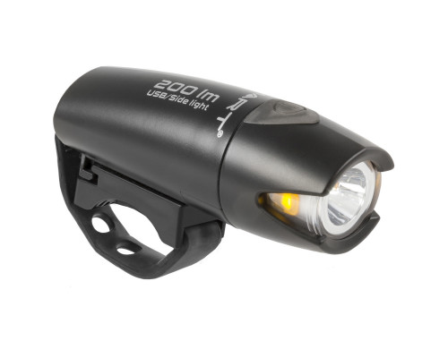 Фара 5-220985 2диода повышенной яркости 2W NICHIA 200лм/3функции Li-Ion АКБ USB-зарядка черная SMART