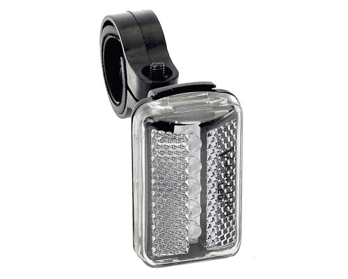 Фонарь 5-221086 передний 5диодов/2функции белый с желтыми диодами, с батарейками VENTURA