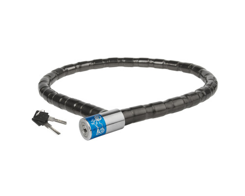 Замок 5-230815 вело 24х1000мм автоматический компьютерный дизайн ключей полупрозрачный