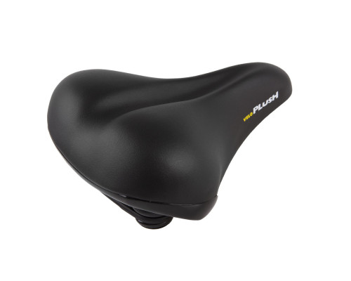 Седло 5-250069 комфортное 264х220мм эластомерное специальный наполнитель D2 закрытыми резиной пружинами, с боковой защитой 854г (на блистере) VELO ELASTO D2