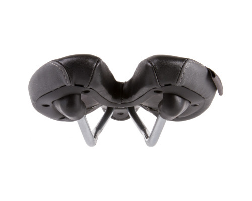 Седло 5-250188 спортивное 275х130мм MTB/ROAD вентилируемое Air Channel, воздушный эластомер Air-Tech, 276г. (на блистере) VELO SPEEDFLEX AC