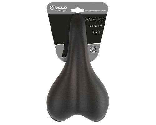 Седло 5-250196 универсальное 260х152 специальный ультралегкий наполнитель O-Zone Base Cut, с боковой защитой 376г. (на блистере) VELO FLEX