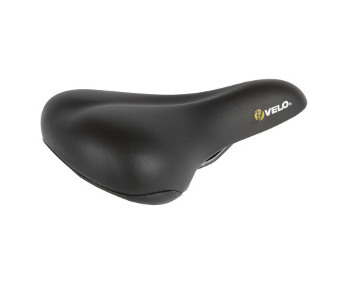 Седло 5-250213 комфортное 252х190мм анатомическое D2, O-Zone Base Cut, эластомерное с боковой защитой 389г (на блистере) VELO TOUR L2 ECO