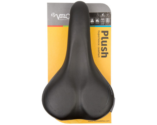 Седло 5-250215 универсальное 263х158 анатомическое специальный ультралегкий гелевый наполнит. D2 Net-Tech-GEL 363г (на блистере) VELO PLUSH FLEX PRO