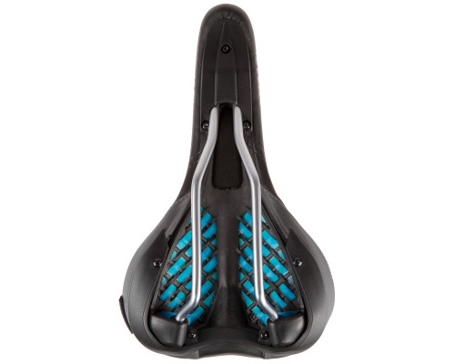 Седло 5-250215 универсальное 263х158 анатомическое специальный ультралегкий гелевый наполнит. D2 Net-Tech-GEL 363г (на блистере) VELO PLUSH FLEX PRO