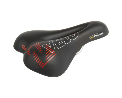 Седло 5-250243 универсальное 254х173мм гелевое GEL D1, анатомический с вентиляцией вакуумное бесшовное, 459г VELO PLUSH GEL D1