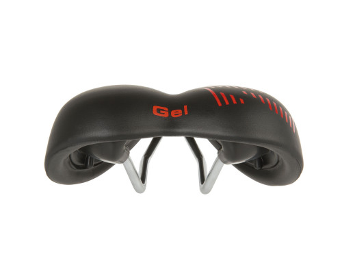 Седло 5-250243 универсальное 254х173мм гелевое GEL D1, анатомический с вентиляцией вакуумное бесшовное, 459г VELO PLUSH GEL D1