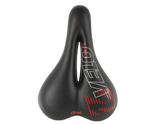 Седло 5-250243 универсальное 254х173мм гелевое GEL D1, анатомический с вентиляцией вакуумное бесшовное, 459г VELO PLUSH GEL D1