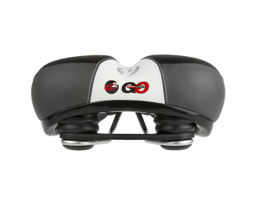 Седло 5-250350 комфортное 245х212мм D2, эффект памяти (Memory Foam) анатомический с закрытыми пружинами, с вентиляцией 685г (на блистере) VELOPORT GEMINI