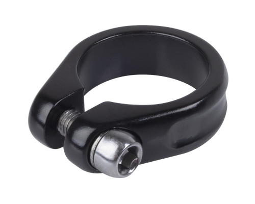 Хомут 5-250940 подседельный 28,6мм алюминиевый анодированный черный M-WAVE
