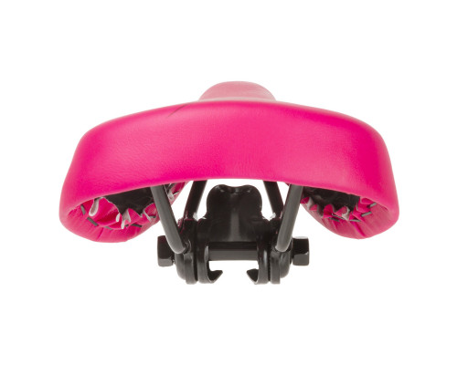 Седло 5-251290 детское 210х138мм универсальное эластомерное с крепежом 12-16″ розовое дизайн ″HORSE″ VENTURA CHILD