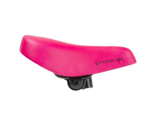 Седло 5-251290 детское 210х138мм универсальное эластомерное с крепежом 12-16″ розовое дизайн ″HORSE″ VENTURA CHILD